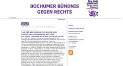 Desktop Screenshot of bochumgegenrechts.de