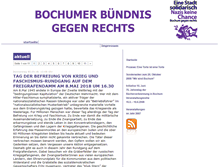 Tablet Screenshot of bochumgegenrechts.de
